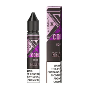 Infinity Core Grape 30ml nic salt box and bottle