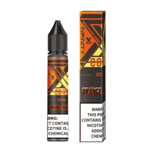 Infinity Core Orange Mango 30ml nic salt box and bottle