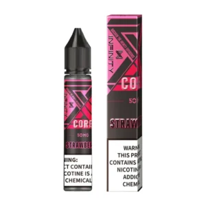 Infinity Core Strawberry 30ml nic salt box and bottle
