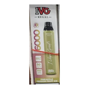IVG Regal Pineapple Passion Fruit Ice 6000 Puffs box