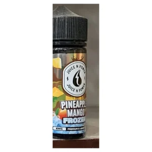 Juice N Power Pineapple Mango Frozen 100ml e-liquid bottle