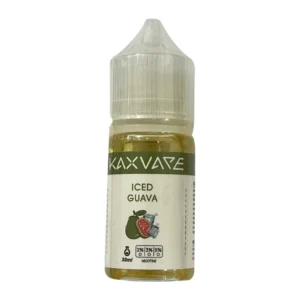 KAXVAPE Iced Guava 30ml nic salt bottle