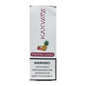 KAXVAPE Pineapple Lychee 30ml nic salt box