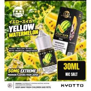 Kyotto Yellow Watermelon 30ml 50mg nic salt
