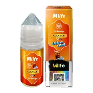 Mlife Cola Ice 30ML nic salt box and bottle