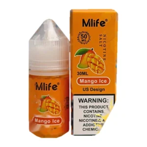 Mlife Mango Ice 30ML nic salt box and bottle