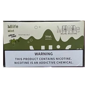 Mlife Ultra Cool Mint 30ml nic salt box
