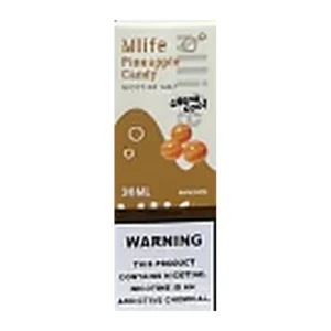Mlife Ultra Cool Pineapple Candy 30ML nic salt box