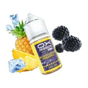 OX Passion Blackcurrant Pineapple 30ml nic salt bottle