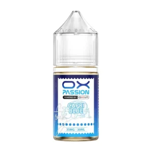 OX Passion Capri Blue 30ML nic salt bottle