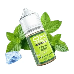 OX Passion Fresh Mint 30ml nic salt bottle