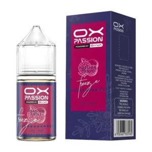 OX Passion Passion Fruit 30ml nic salt box and bottle