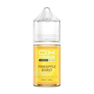 OX Passion Pineapple Burst 30ml nic salt bottle