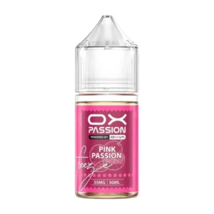 OX Passion Pink Passion 30ml nic salt bottle