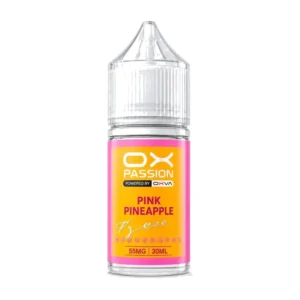 OX Passion Pink Pineapple 30ml nic salt bottle