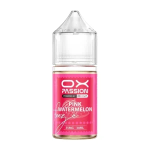 OX Passion Pink Watermelon 30ml nic salt bottle