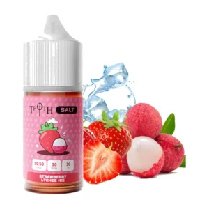 Kumiho Thoth Salt Strawberry Lychee Ice 30ml nic salt bottle