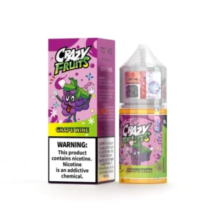 Tokyo Crazy Fruits Grape Wine 30ML bottle and box