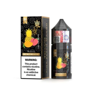 Tokyo Golden Series Pina Peach Mango 30ML bottle and box