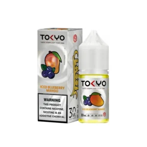 Tokyo Iced Blueberry Mango 30ML bottle and box