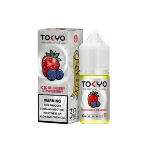 Tokyo Iced Blueberry Strawberry 30ML bottle and box
