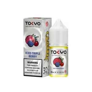 Tokyo Iced Triple Berry 30ML bottle and box