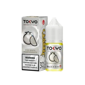 Tokyo Iced White Pomegranate 30ML bottle and box