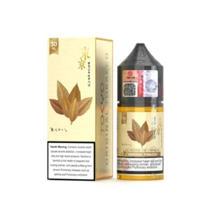 Tokyo Original Tobacco 30ML bottle and box