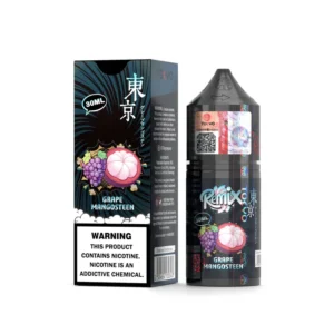 Tokyo Remix Grape Mangosteen 30ML bottle and box