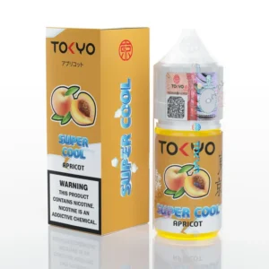 Tokyo Super Cool Apricot 30ML bottle and box