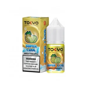 Tokyo Super Cool Breezy Pineapple 30ML bottle and box