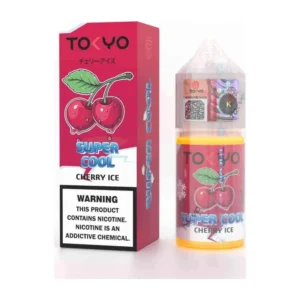 Tokyo Super Cool Cherry Ice 30ML nic salt box and bottle