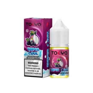 Tokyo Super Cool Dragonfruit Blackcurrant 30ML bottle and box