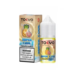 Tokyo Super Cool Pineapple Guava 30ML bottle and box