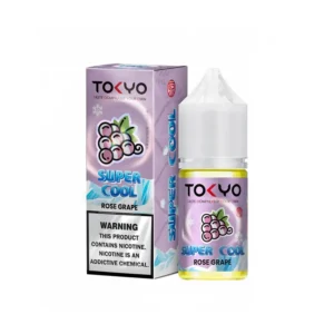 Tokyo Super Cool Rose Grape 30ML bottle and box