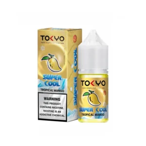 Tokyo Super Cool Tropical Mango 30ML bottle and box