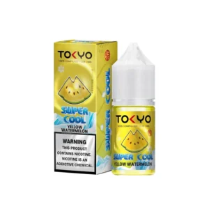 Tokyo Super Cool Yellow Watermelon 30ML bottle and box