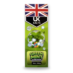 UK Salts Green Mint Bubblegum 30ML