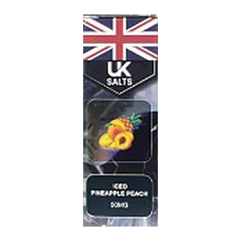 UK Salts Iced Pineapple Peach 30ML box