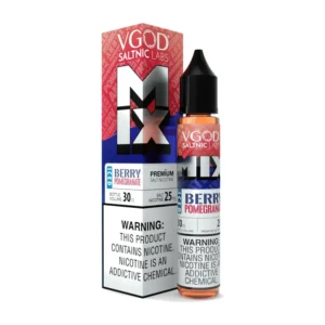 VGOD Mix Berry Pomegranate Iced 30ml nic salt box and bottle