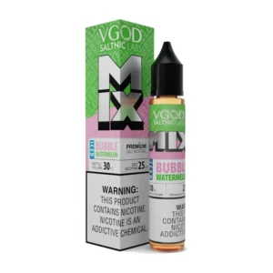 VGOD Mix Bubble Watermelon Iced 30ml nic salt box and bottle