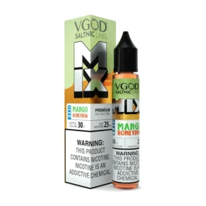 VGOD Mix Mango Honeydew Iced 30ml nic salt box and bottle
